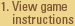 View game instructions